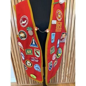 US Navy Pilot Boy Scout Vest Apollo 13 Space Shuttle USS Drum